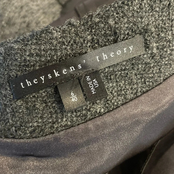 Theyskens' Theory Wool Blend “ Sonet” Skirt - Picture 3 of 10